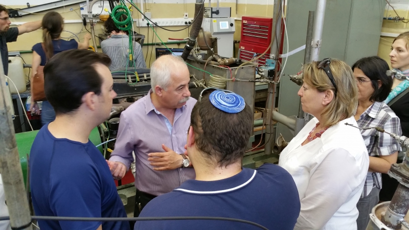Dr. Sinaia Netanyahu, visited TICEL